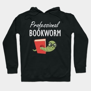 Professional Bookworm w Hoodie